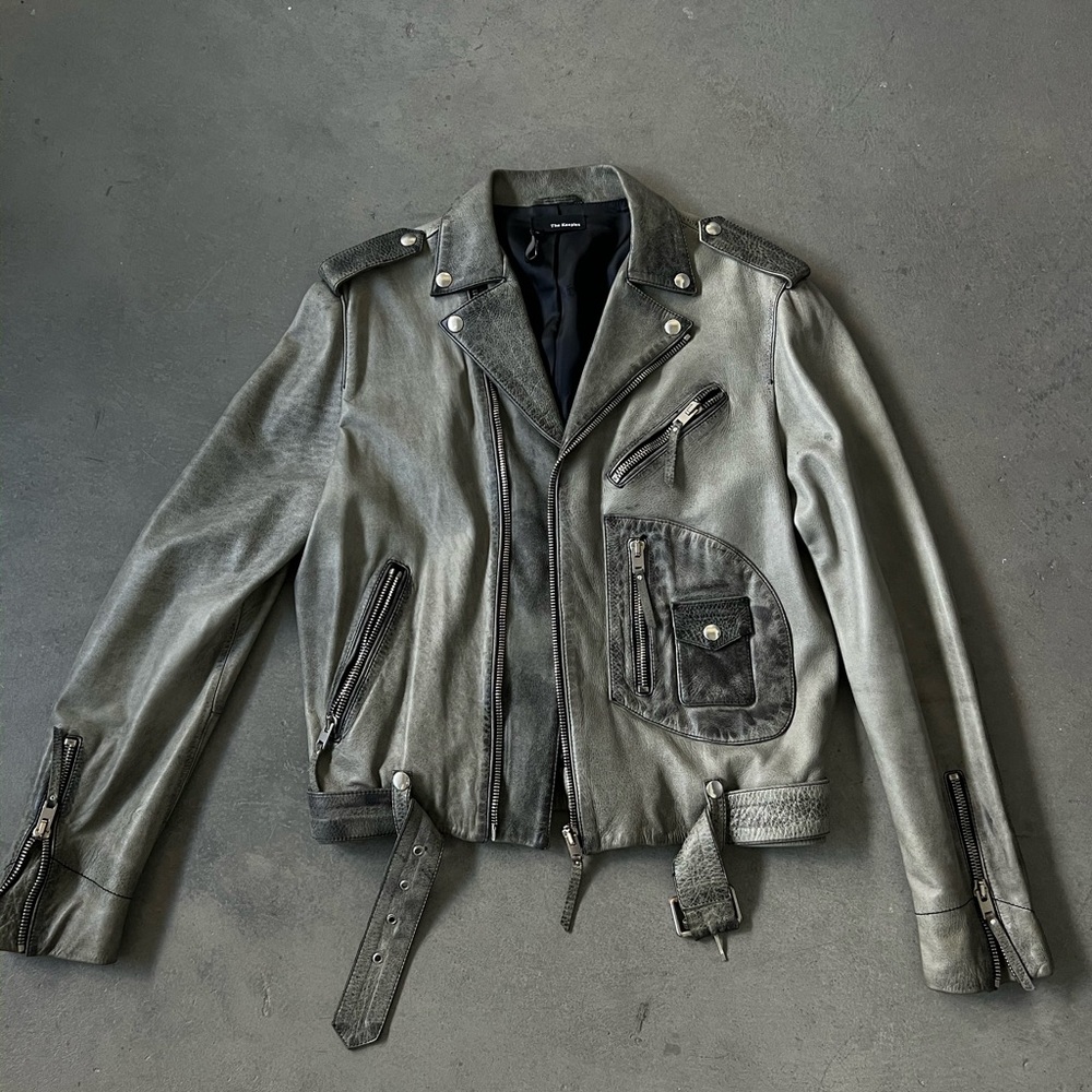 The Kooples Leather Moto Jacket
